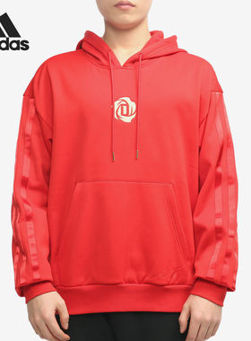 Adidas/阿迪达斯正品当季新款男子休闲运动套头加绒卫衣GN5367