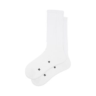 李宁正品 AWLU029 vital系列男女同款 简约百搭舒适运动中长袜一双装