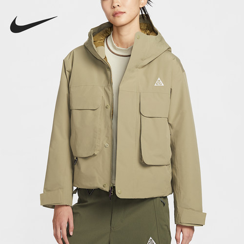 Nike/耐克正品2025冬季款女士连帽梭织休闲外套FV7328-276