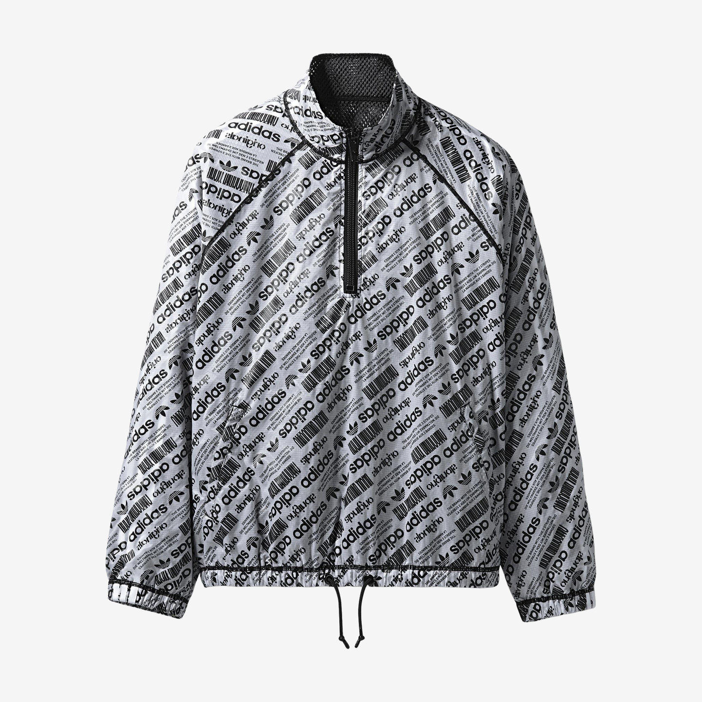 Adidas阿迪达斯正品Originals男半拉链连帽运动卫衣/套头衫CW3369