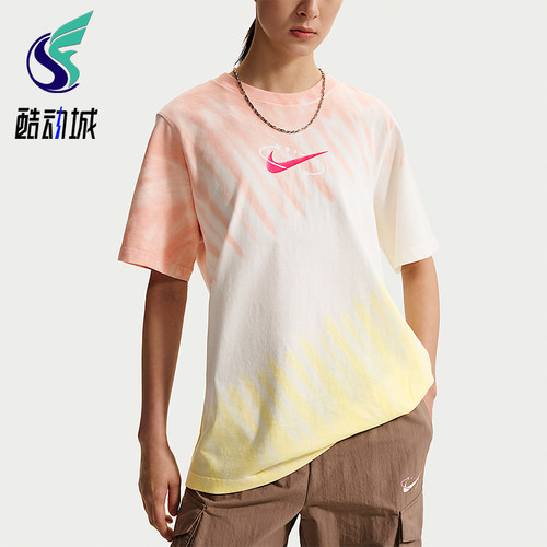 Nike/耐克正品2026夏季女士圆领运动轻盈休闲透气T恤IR7557-378