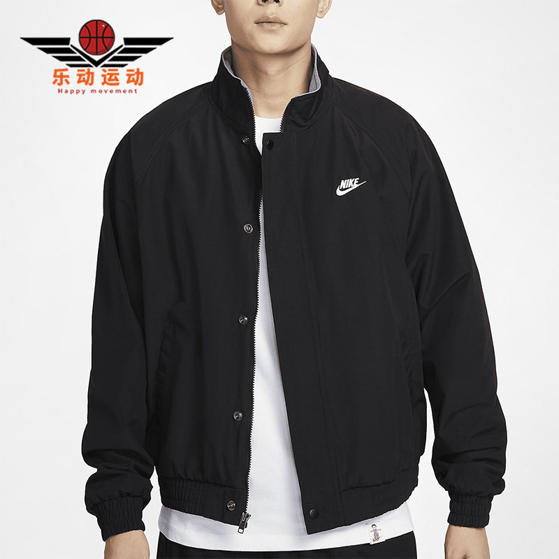 耐克男士摇粒绒里料加绒夹克