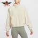 FIT女士运动半拉链宽松卫衣IO0254 Nike Therma One 047 耐克正品