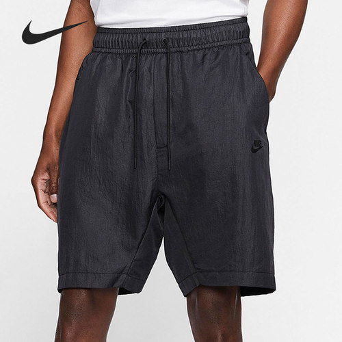 Nike/耐克正品男子休闲运动透气梭织系带宽松短裤 AR3230-010