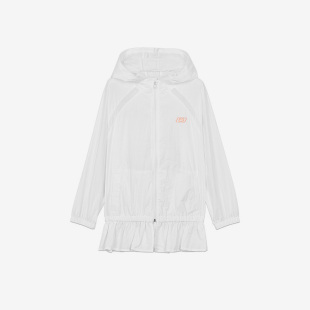 女童舒适荷叶边连帽运动外套 Skechers 斯凯奇正品 当季 新款