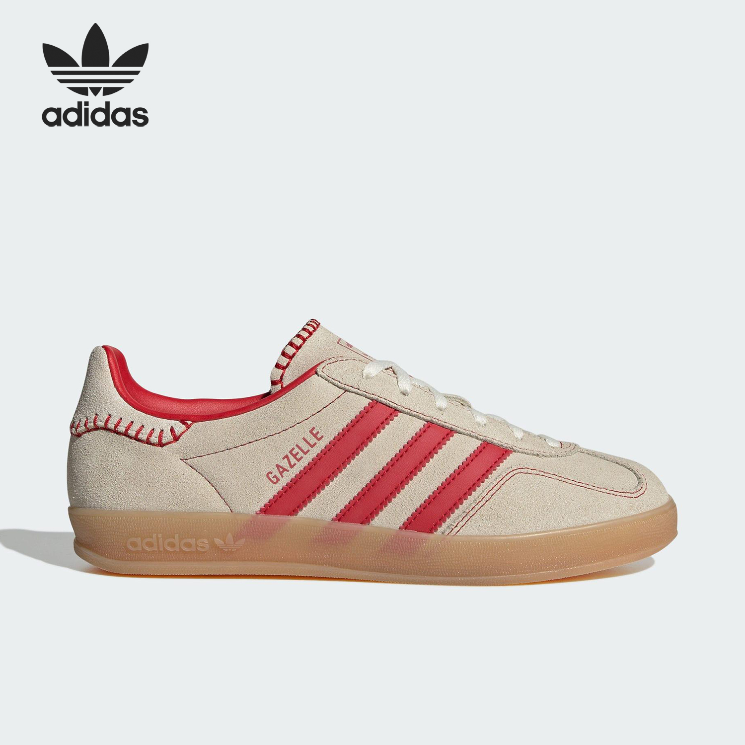 Adidas/阿迪达斯正品2025秋季款女士日常运动经典耐磨板鞋JS1402