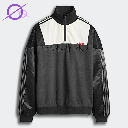 Adidas/阿迪达斯正品alexander wang男士经典复古夹克外套DT9502