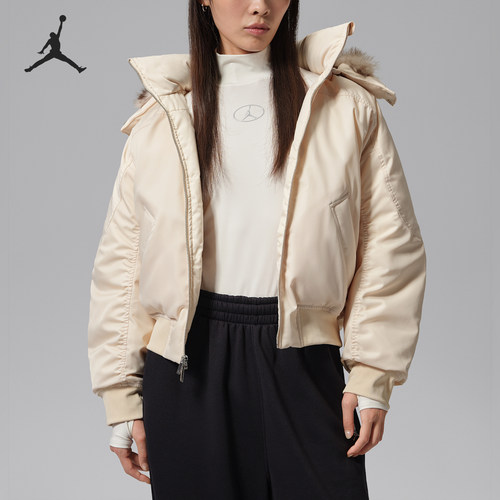 Nike/耐克正品Jordan Flight女士短款保暖羽绒服IM6833-272