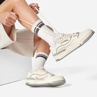 轻便透气耐磨运动休闲低帮板鞋 男女同款 AGCV281 2025新款 李宁正品