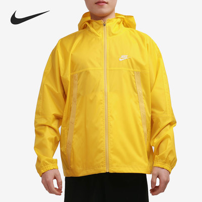 耐克男子拉链休闲运动夹克外套