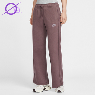 耐克正品 FB2728 2025冬季 女士日常针织刺绣直筒长裤 502 款 Nike