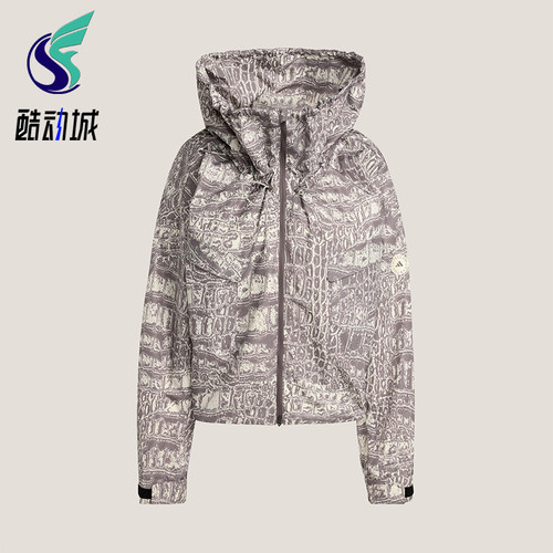 Adidas/阿迪达斯正品ITEM JKTP女士印花保暖宽松梭织外套JX9360
