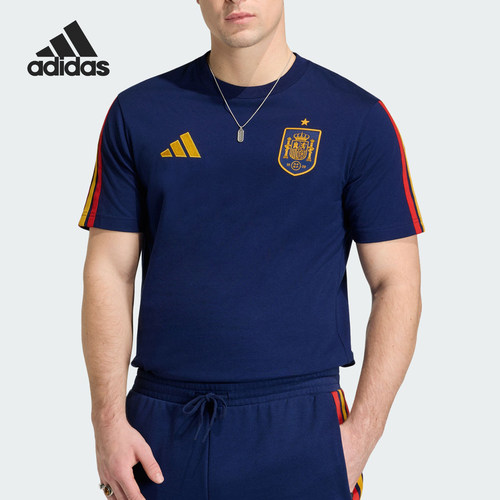 Adidas/阿迪达斯正品FEF DNA TEE夏季舒适经典简约短袖T恤JZ2261
