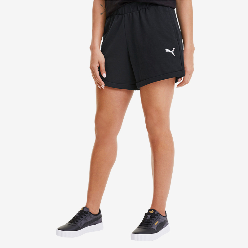 彪马女士跑步抽绳健身运动短裤