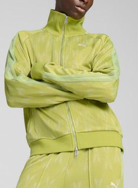 Puma/彪马正品2025男士时尚针织立领宽松休闲运动外套631491-35