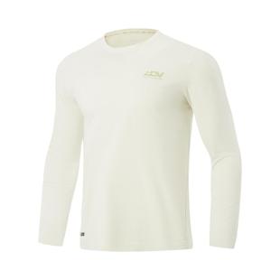 简约运动休闲百搭圆领长袖 男子时尚 T恤ATLV217 2025新款 李宁正品