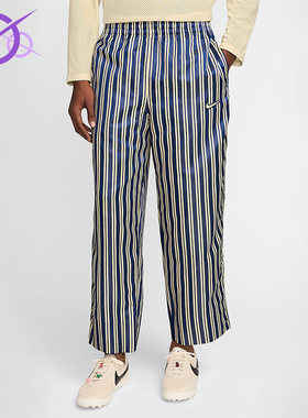 Nike/耐克正品Bode Rec男士休闲训练条纹运动时尚长裤FJ0202-122