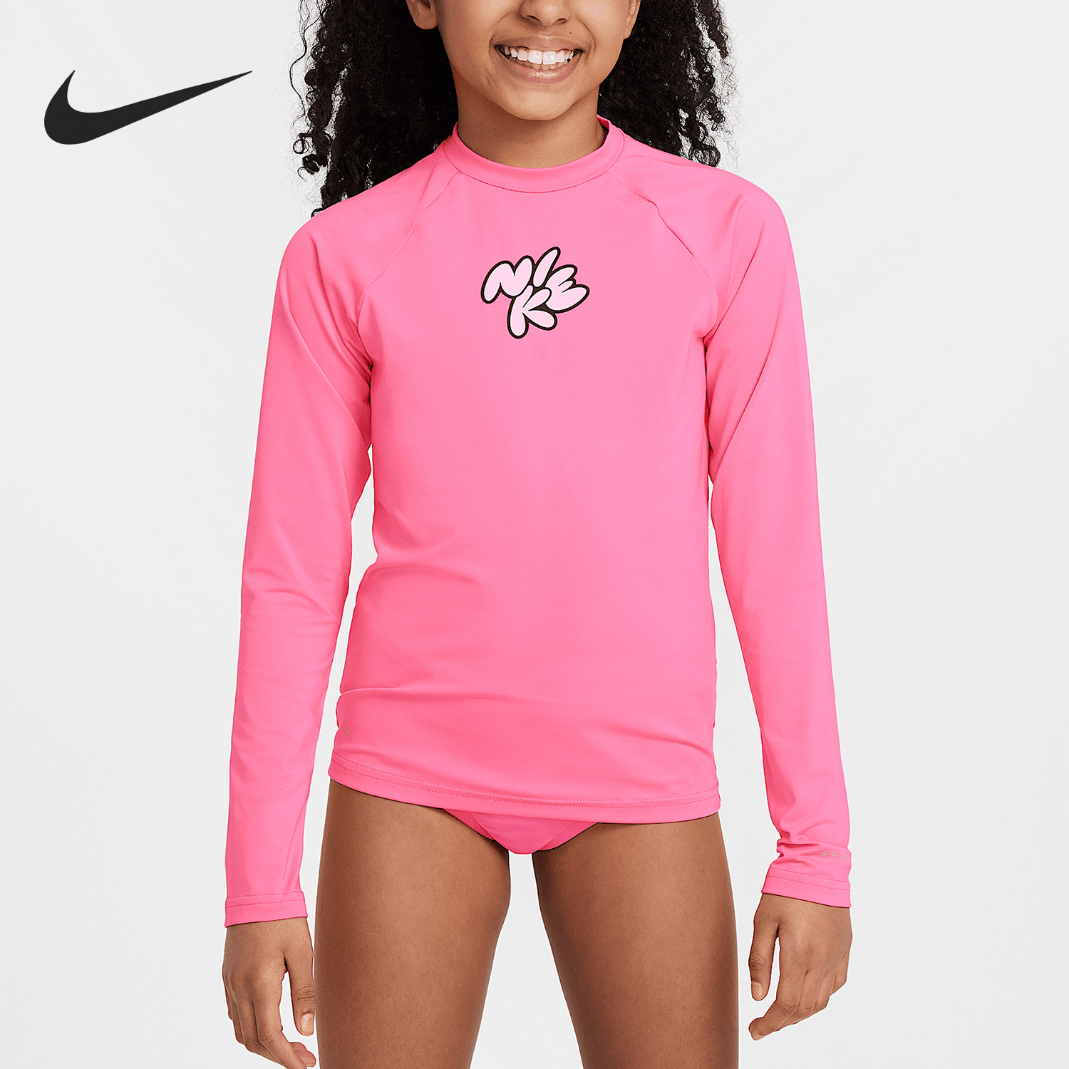 Nike/耐克正品Swim Dri-FIT大童海边休闲图案长袖T恤HV7154-645,童装/婴儿装/亲子装,T恤,淘宝优惠券,粉丝福利购,淘宝优惠卷