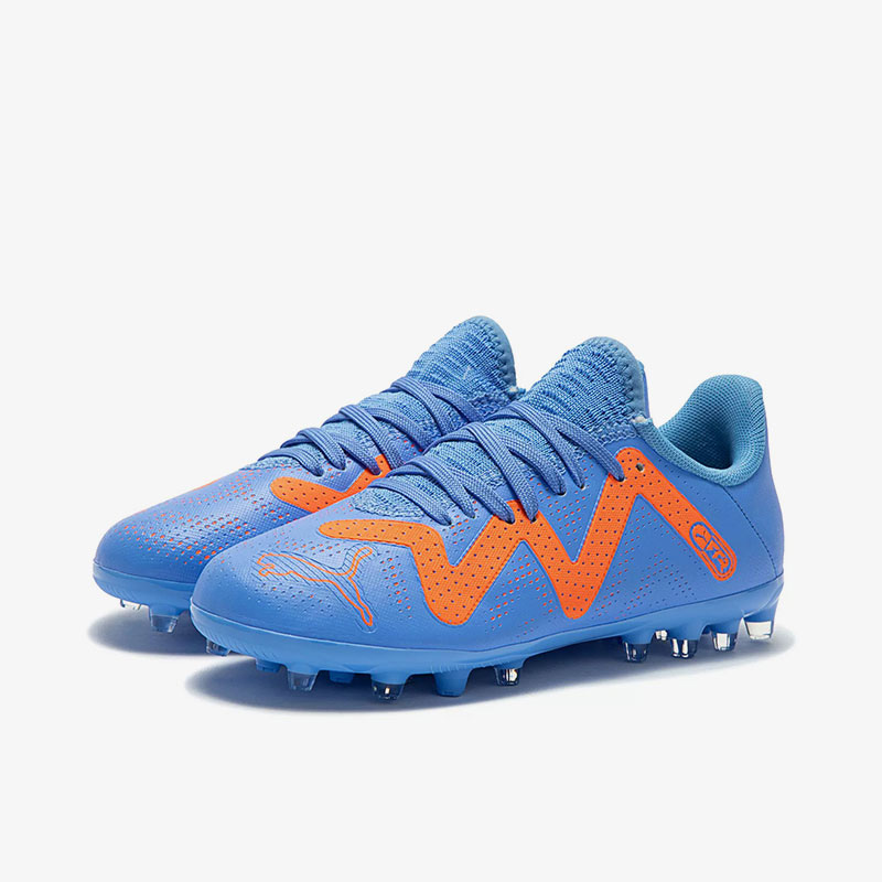 Puma/彪马正品2023新款大童运动训练低帮MG足球鞋107201-01