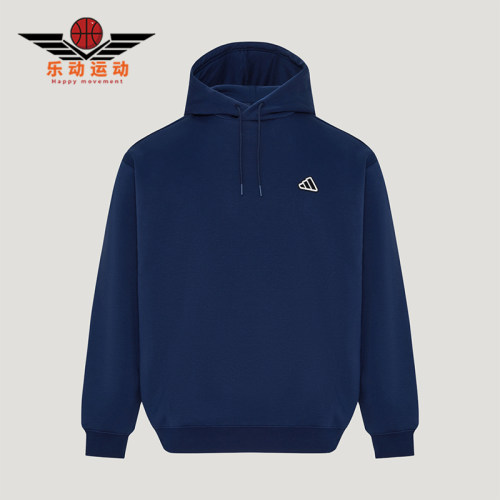 Adidas/阿迪达斯正品新款男女加绒休闲宽松连帽卫衣LH2680