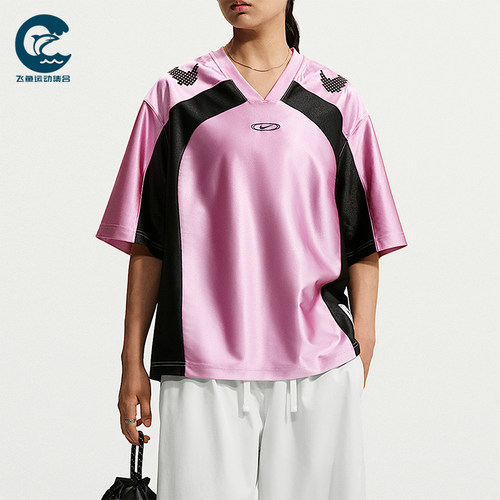 Nike/耐克正品AS W NK STREET GFX女士V头短袖T恤IQ6138-621