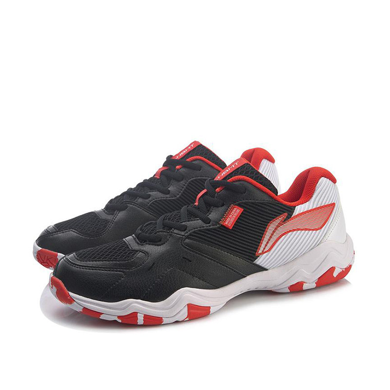 李宁正品音浪2代男女同款运动休闲比赛训练低帮羽毛球鞋AYTR009-2