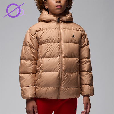 Nike/耐克正品JORDAN大童透气经典运动休闲保暖羽绒服IQ9986-200