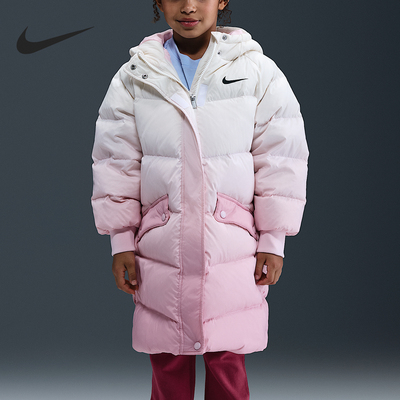 Nike/耐克正品2025冬季小童时尚宽松轻便羽绒服IQ9980-663