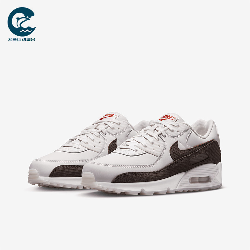 Nike/耐克正品Air Max 90男士耐磨气垫拼接减震跑步鞋FD0789-600