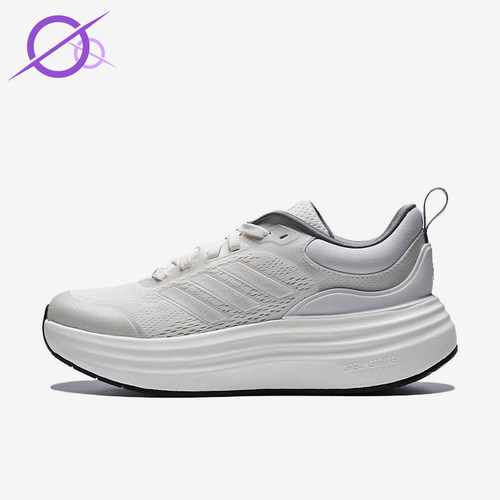 Adidas/阿迪达斯正品NORASHEL新款女白色经典厚底鞋跑步鞋JS4890