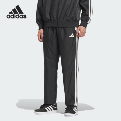 Adidas/阿迪达斯正品EsentialEsential新款男经典黑休闲裤KF3680
