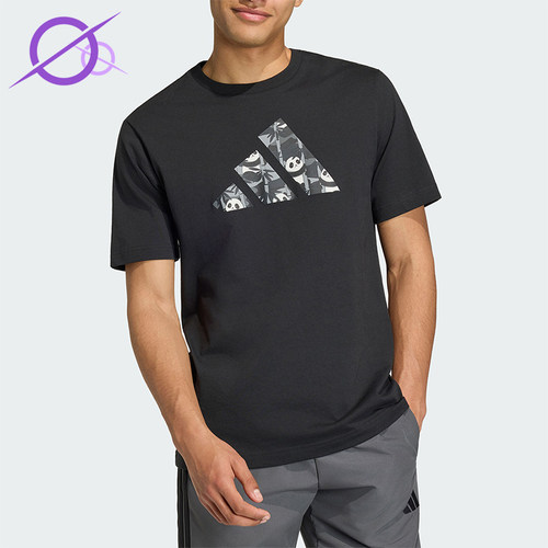 Adidas/阿迪达斯正品2026男士运动休闲经典舒适圆领短袖T恤KB4849