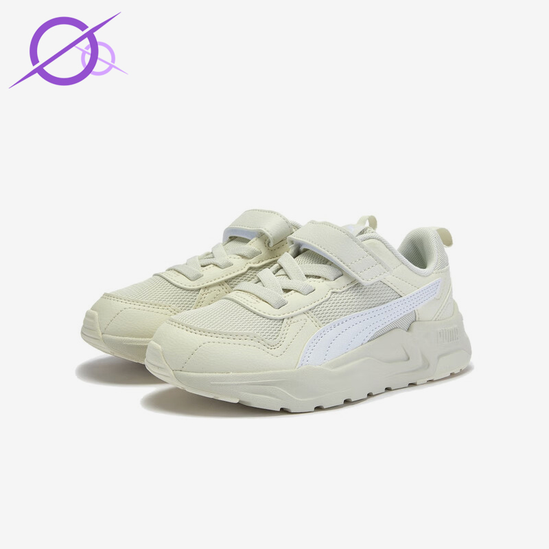 Puma/彪马正品2025夏季款小童耐磨魔术贴运动低帮休闲鞋403704-08
