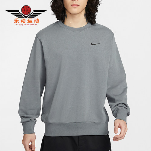 Nike/耐克正品Club男士休闲刺绣圆领套头耐穿运动卫衣IR0104-084