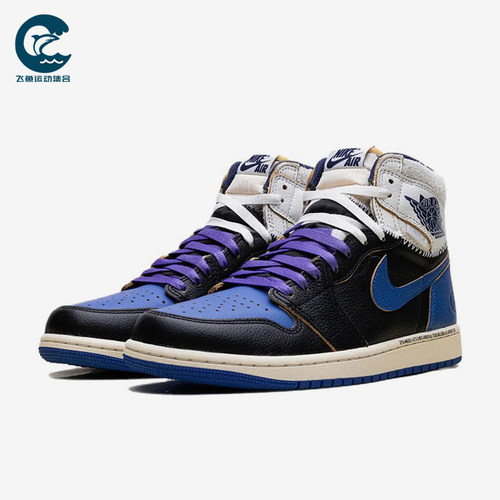 Nike/耐克正品男女同款运动舒适高帮复古篮球鞋IO7847-001