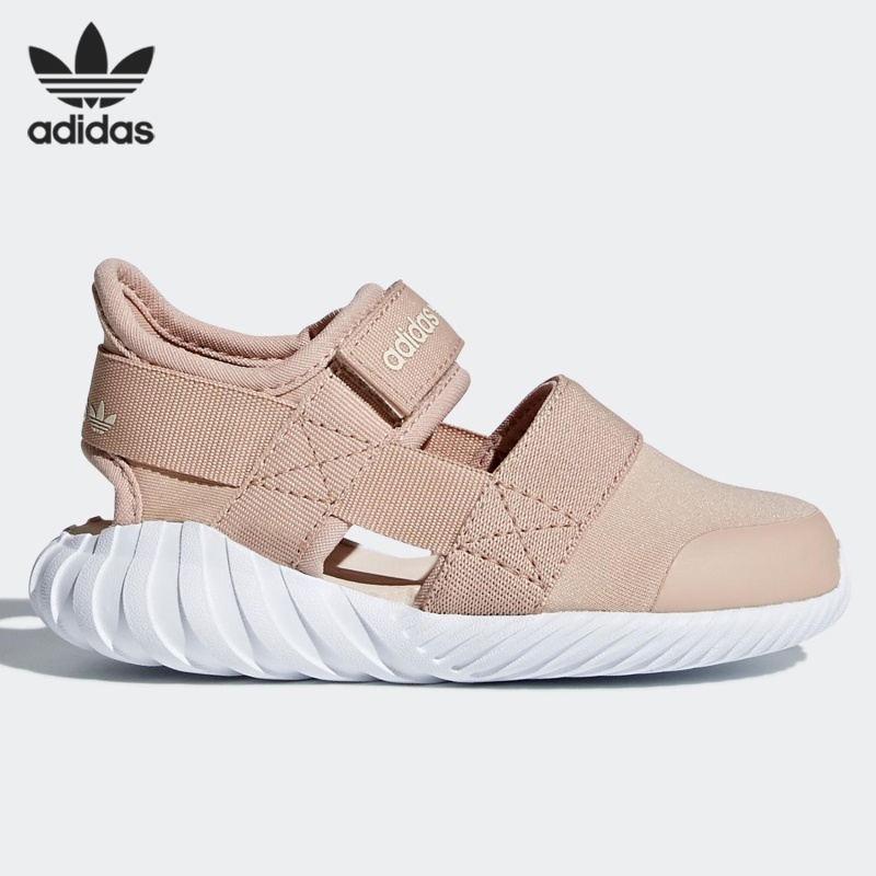 Adidas/阿迪达斯正品DOOM SANDAL三叶草小童运动凉鞋 BB6699