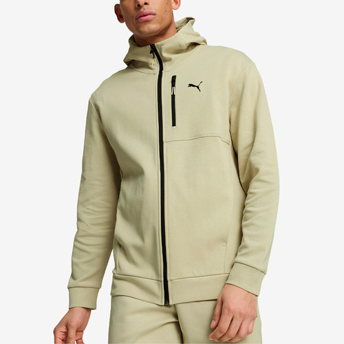 Puma/彪马正品当季新款男士休闲拉链透气运动针织连帽外套