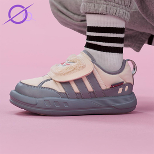 SKIPPER小童休闲耐磨低帮运动鞋 PUFFY KJ3900 阿迪达斯正品 Adidas