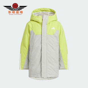 PARKA Adidas DOWN儿童保暖拼接羽绒服KC5410 阿迪达斯正品