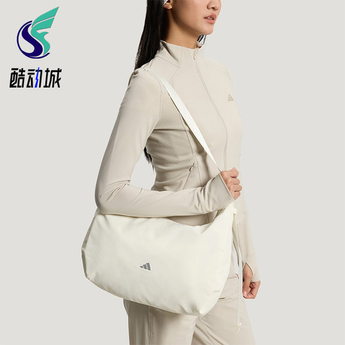Adidas/阿迪达斯正品2026年女士经典运动休闲单肩斜挎包KT3034