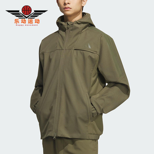 Adidas/阿迪达斯正品SL WARM JKT男士休闲连帽运动户外外套KA1305