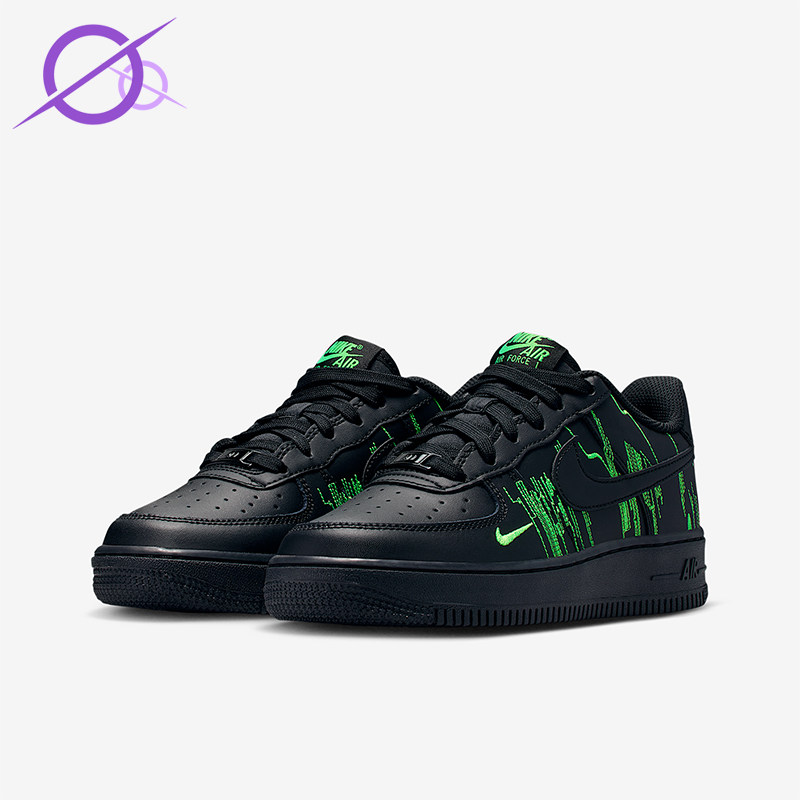 Nike/耐克正品Air Force 1 GS女子大童运动时尚休闲鞋HV4763-001