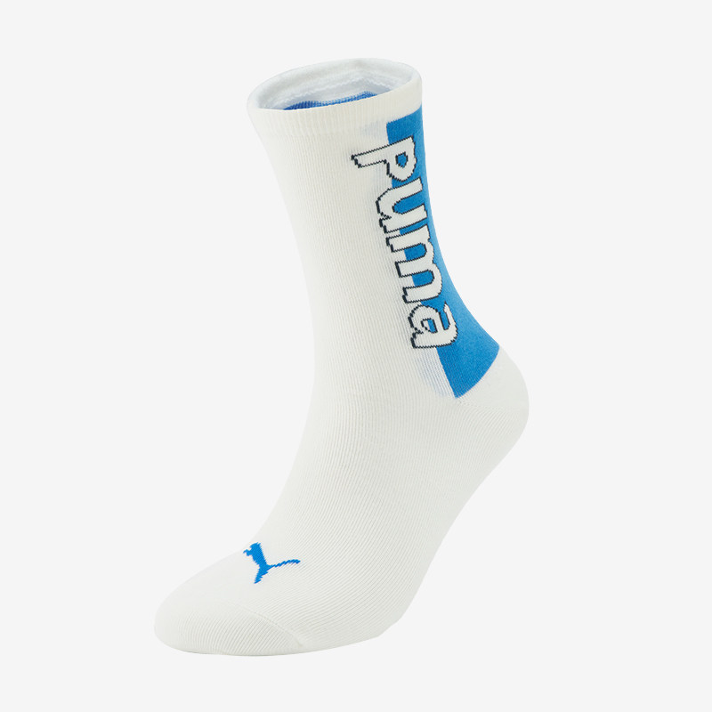 Puma/彪马正品新款男女同款柔软亲肤中筒袜子一双装938241-03