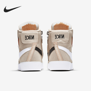 耐克正品 BQ4022 Blazer Rebel女士轻便透气板鞋 801 Mid Nike