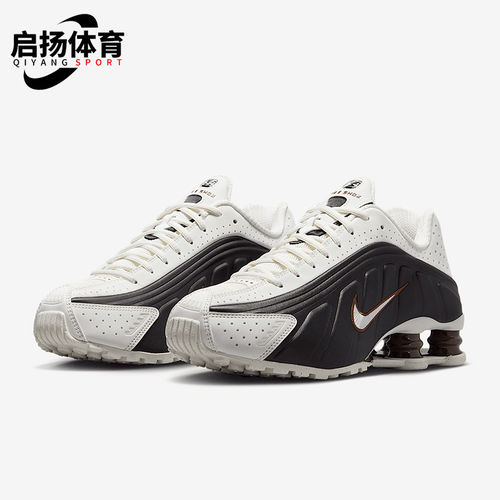 Nike/耐克正品Shox R4女士缓震时尚透气经典拼接跑步鞋AR3565-104