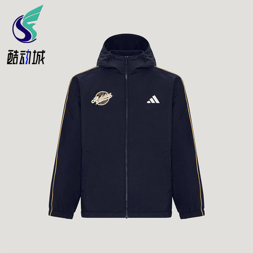 Adidas阿迪达斯正品FLEECE WOVEN男女拒水宽松夹克LJ7271