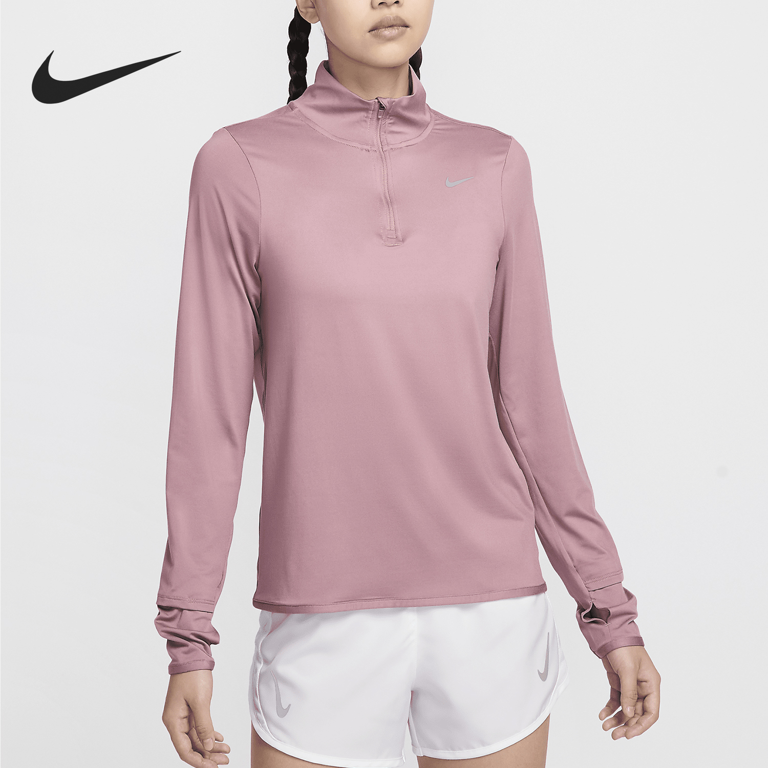 Nike/耐克正品Dri-FIT Swift女士防晒跑步训练长袖FB4317-523