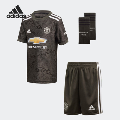 Adidas/阿迪达斯正品曼联小童运动训练足球运动套装EE2394