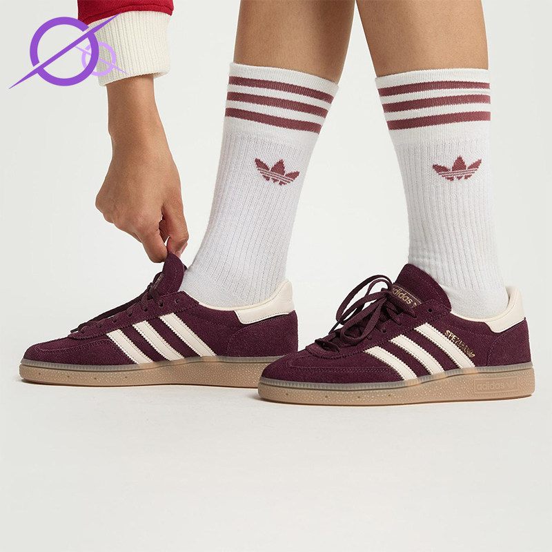 Adidas/阿迪达斯正品三叶草女士休闲耐磨低帮日常系带板鞋JP8726