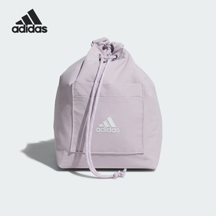 BAG女士运动斜挎抽绳包JJ2081 BUCKET Adidas 阿迪达斯正品
